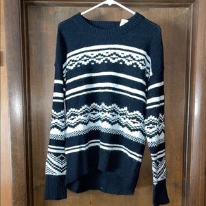Old Navy Aztec Print Sweater
